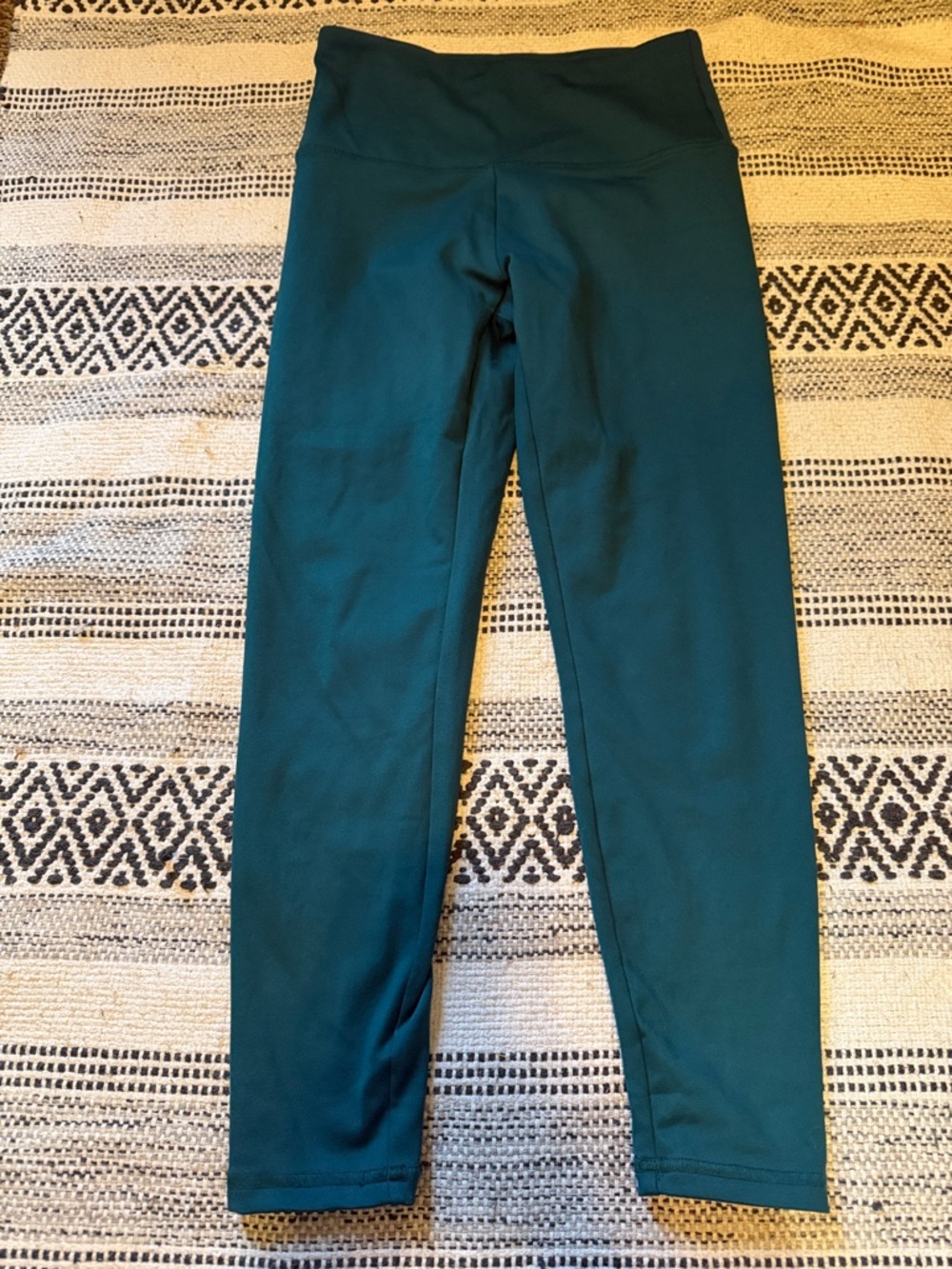 Zobha Teal High-Waist 7/8 Active Leggings